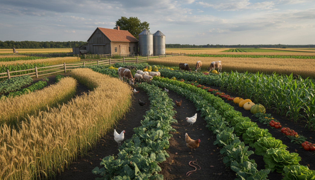 découvrez comment la polyculture-élevage constitue un modèle agricole résilient, capable de s'adapter efficacement aux crises économiques et environnementales.